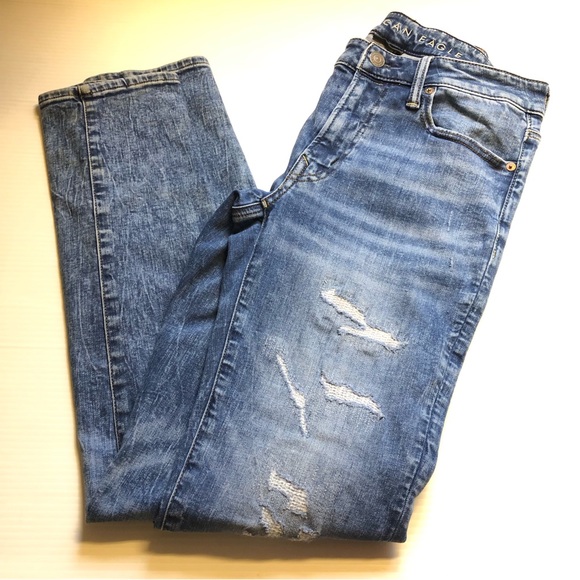 AE Men’s Cozy Airflex + Slim Fit Jeans, size 30 x 34 - Picture 6 of 11